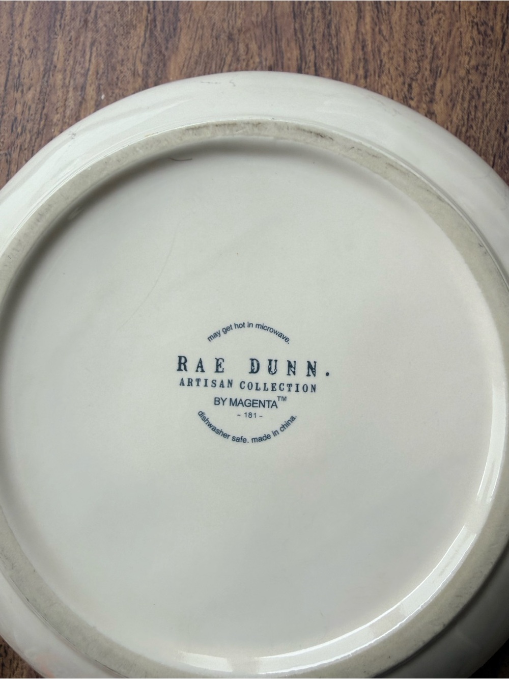 Rae Dunn Pasta Serving Bowl - EAT Size 8" - Picture 6 of 8